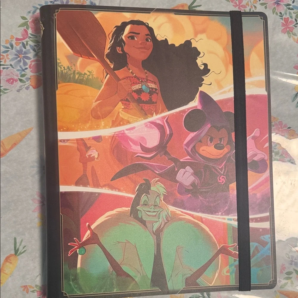 Disney Lorcana Card Holder Notebook